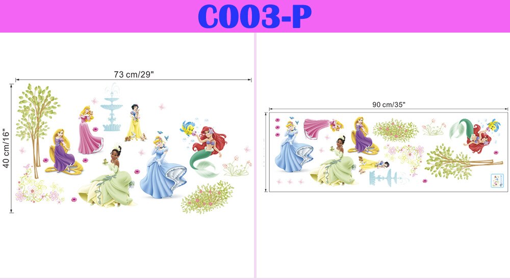 Princess Wall Stickers