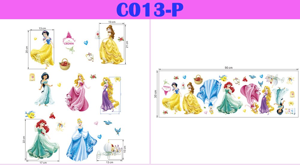 Princess Wall Stickers