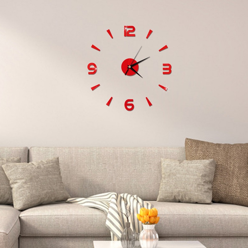3D Wall Clock Mirror Stickers /Quartz Watch 3D Wall Clock Mirror Stickers /Quartz Watch