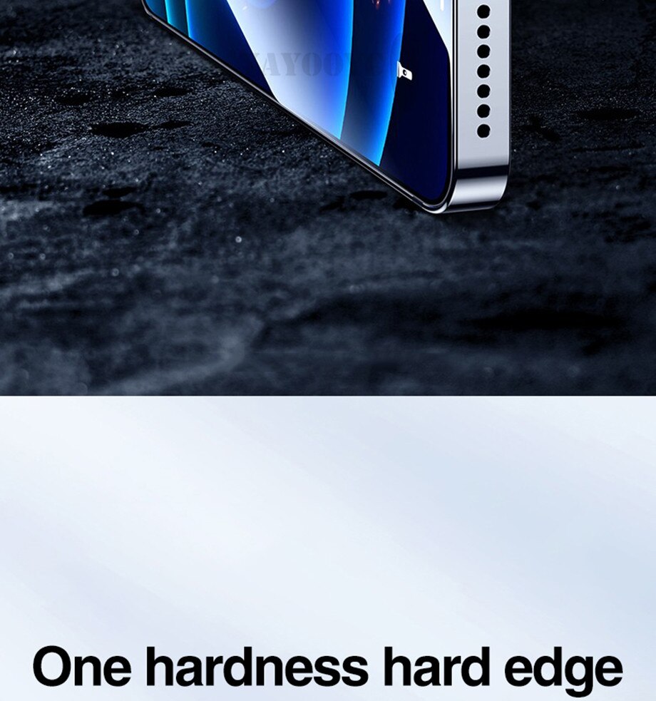 4Pcs Full Cover Tempered Glass For iPhone