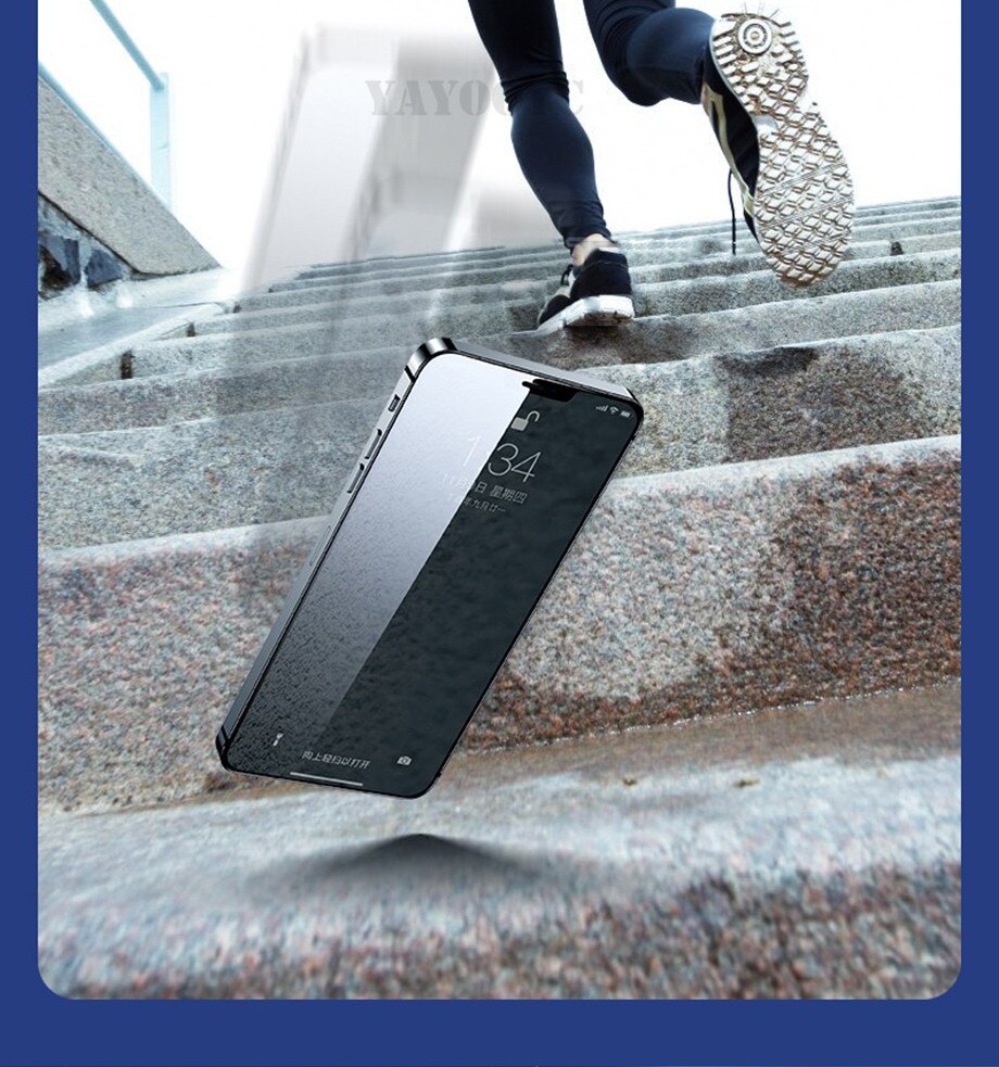 4Pcs Full Cover Tempered Glass For iPhone