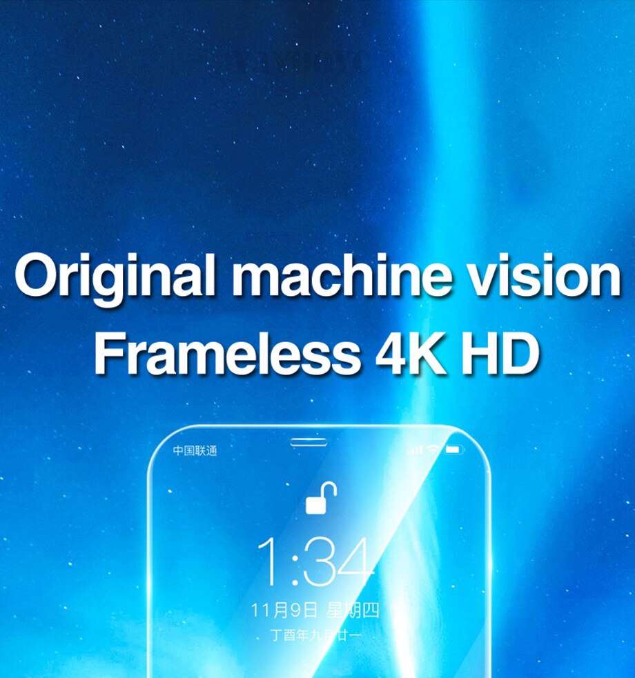 4Pcs Full Cover Tempered Glass For iPhone