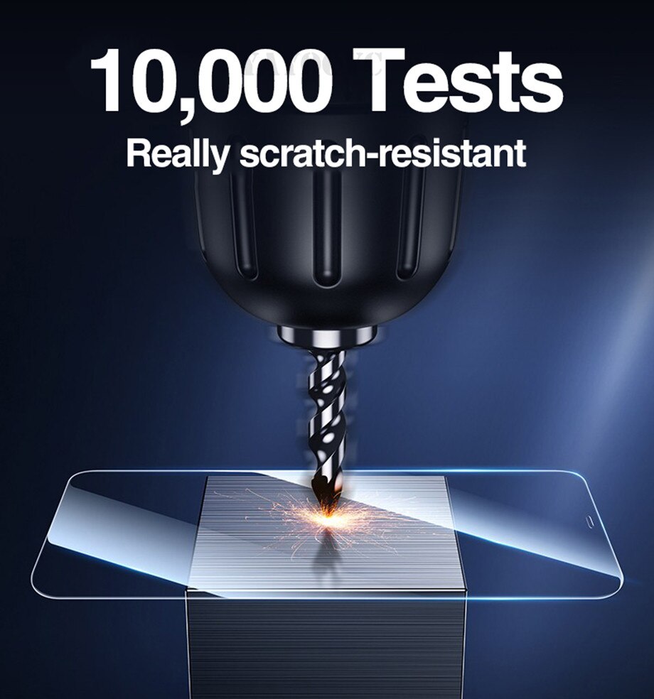 4Pcs Full Cover Tempered Glass For iPhone