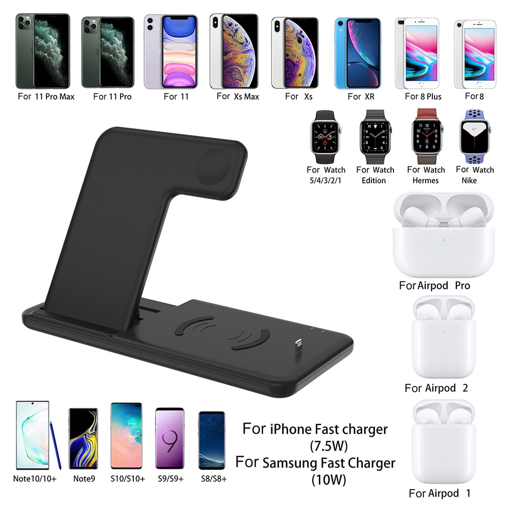 4 in 1 Foldable Charging Dock Station 4 in 1 Foldable Charging Dock Station