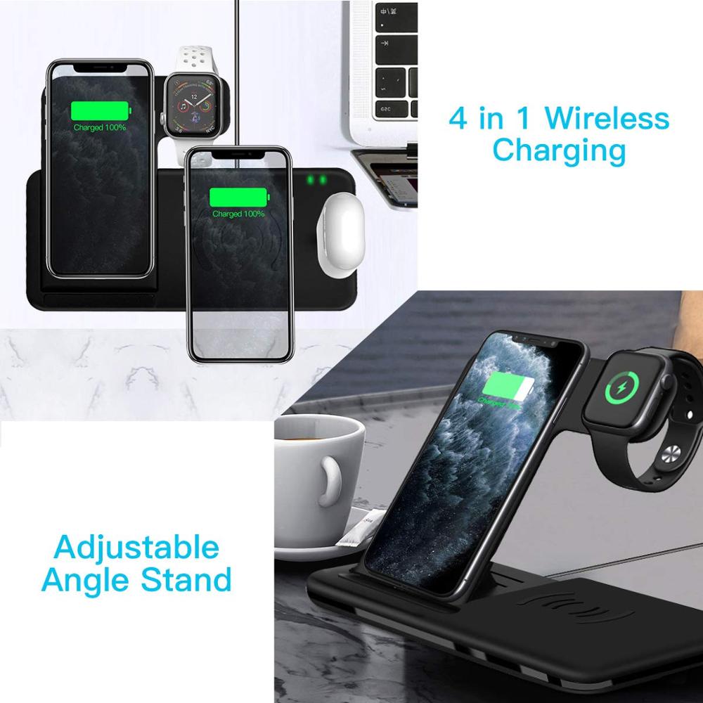 4 in 1 Foldable Charging Dock Station 4 in 1 Foldable Charging Dock Station