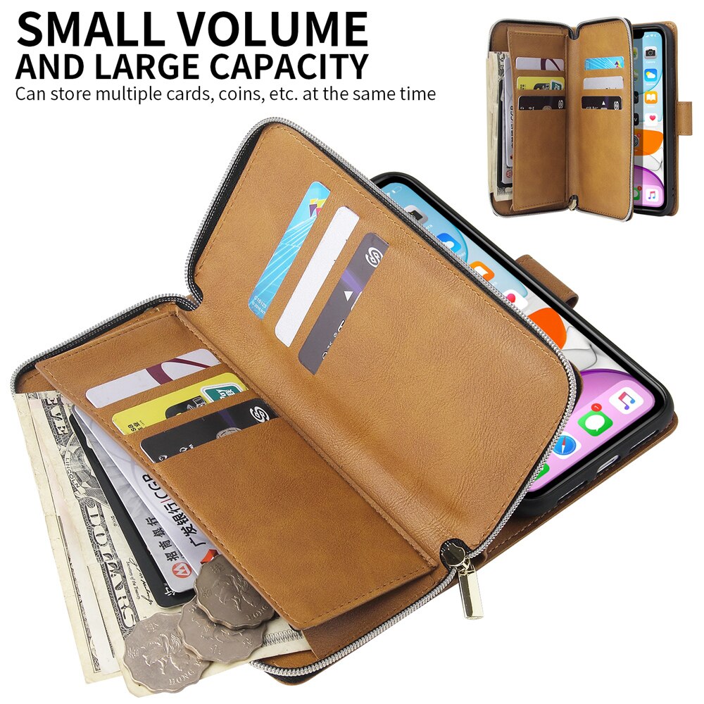 Flip Leather Zipper Wallet Case For Samsung Flip Leather Zipper Wallet Case For Samsung