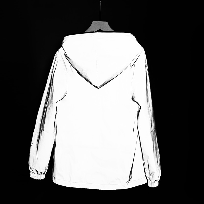 Noctilucent Streetwear men's reflective jacket