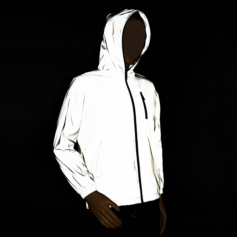 Noctilucent Streetwear men's reflective jacket