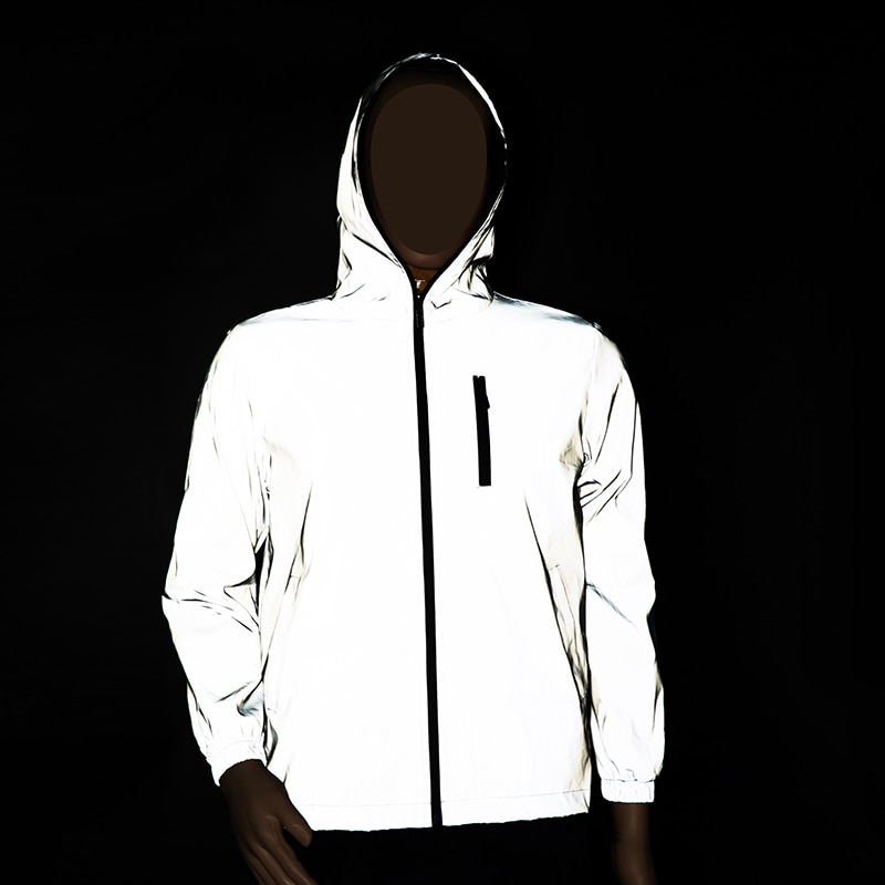Noctilucent Streetwear men's reflective jacket