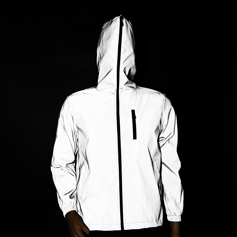 Noctilucent Streetwear men's reflective jacket