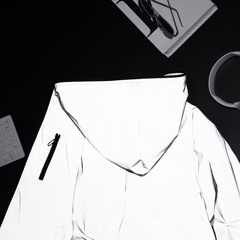Noctilucent Streetwear men's reflective jacket