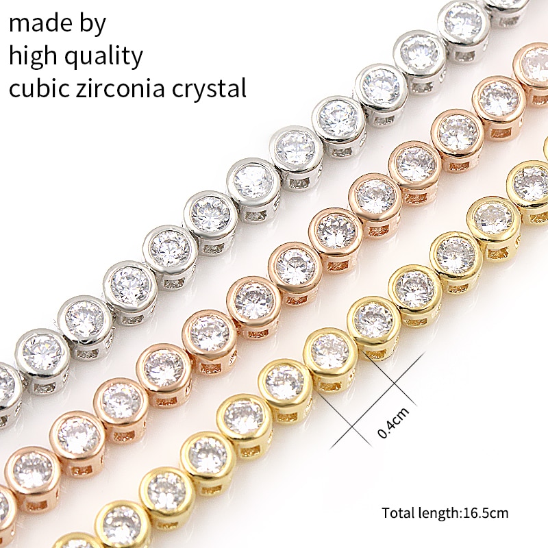 Sparkling Zirconia Crystal Bracelets Sparkling Zirconia Crystal Bracelets