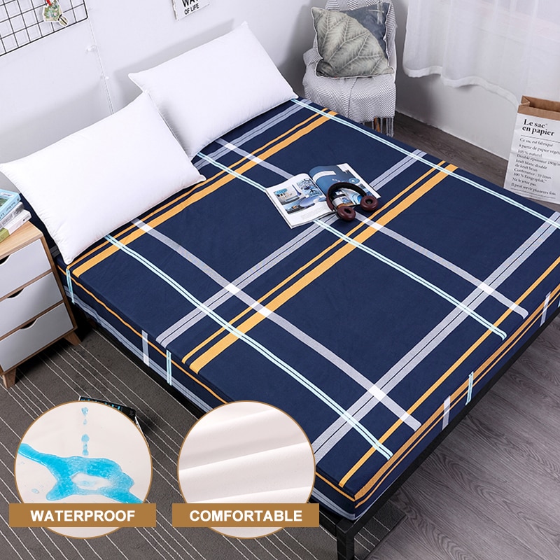 Printing Bed Mattress Cover/ Waterproof Mattress Protector Printing Bed Mattress Cover/ Waterproof Mattress Protector