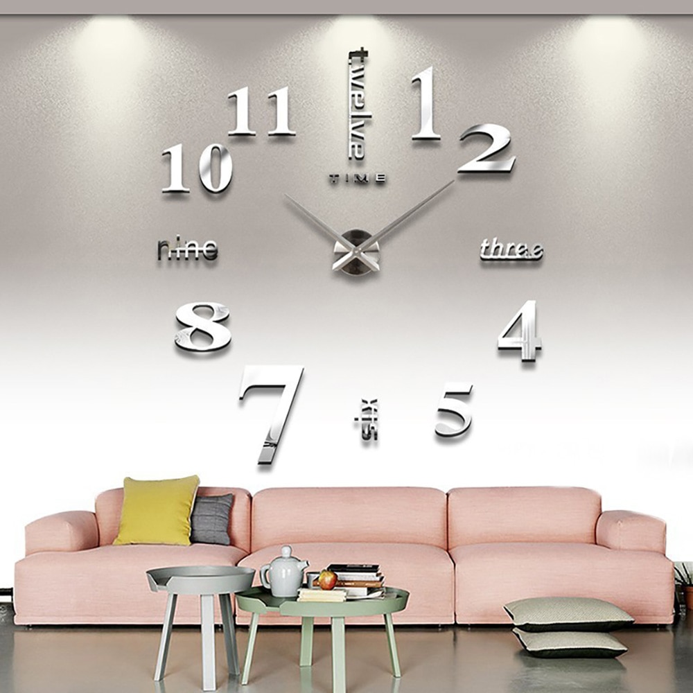 Luminous Large Wall Clock DIY Luminous Large Wall Clock DIY