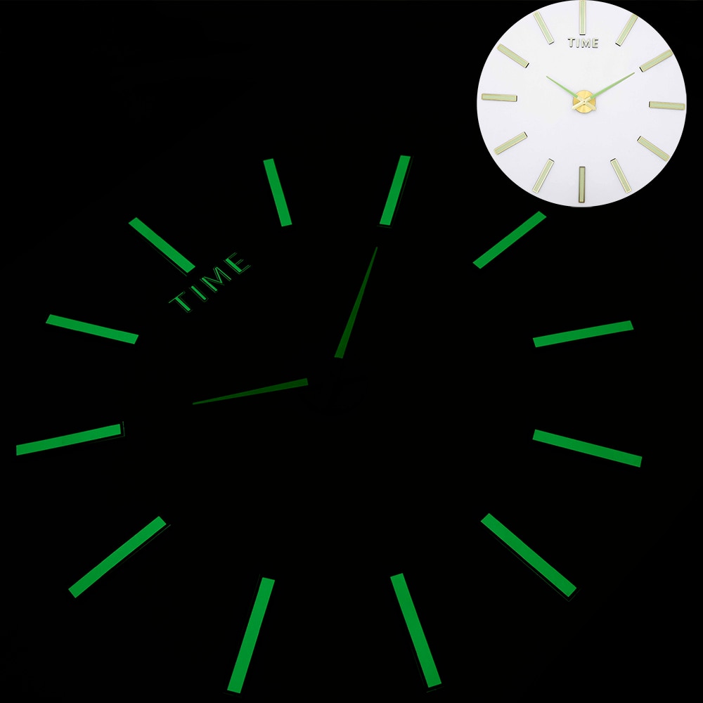 Luminous Large Wall Clock DIY Luminous Large Wall Clock DIY