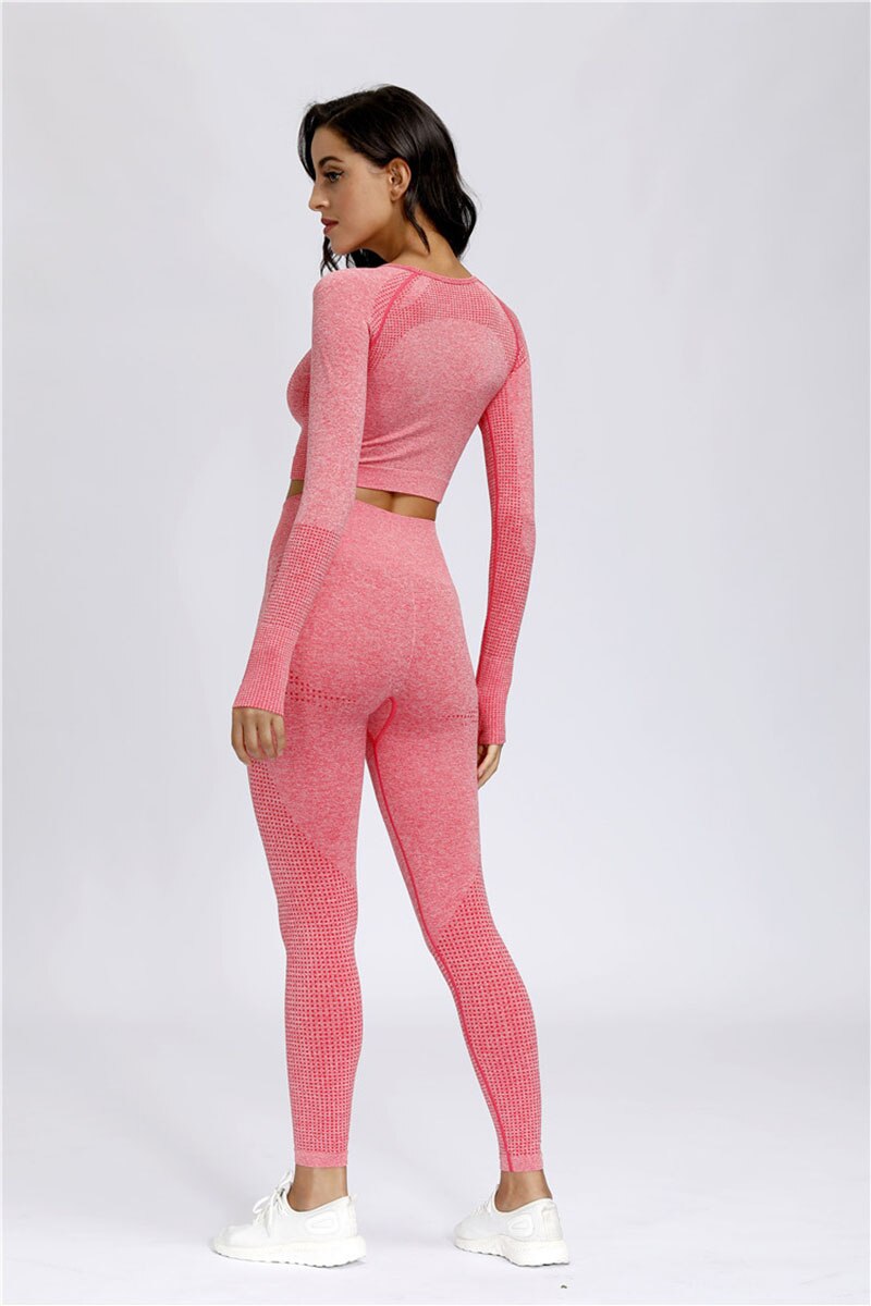 Fitness Leggings & Cropped Shirts