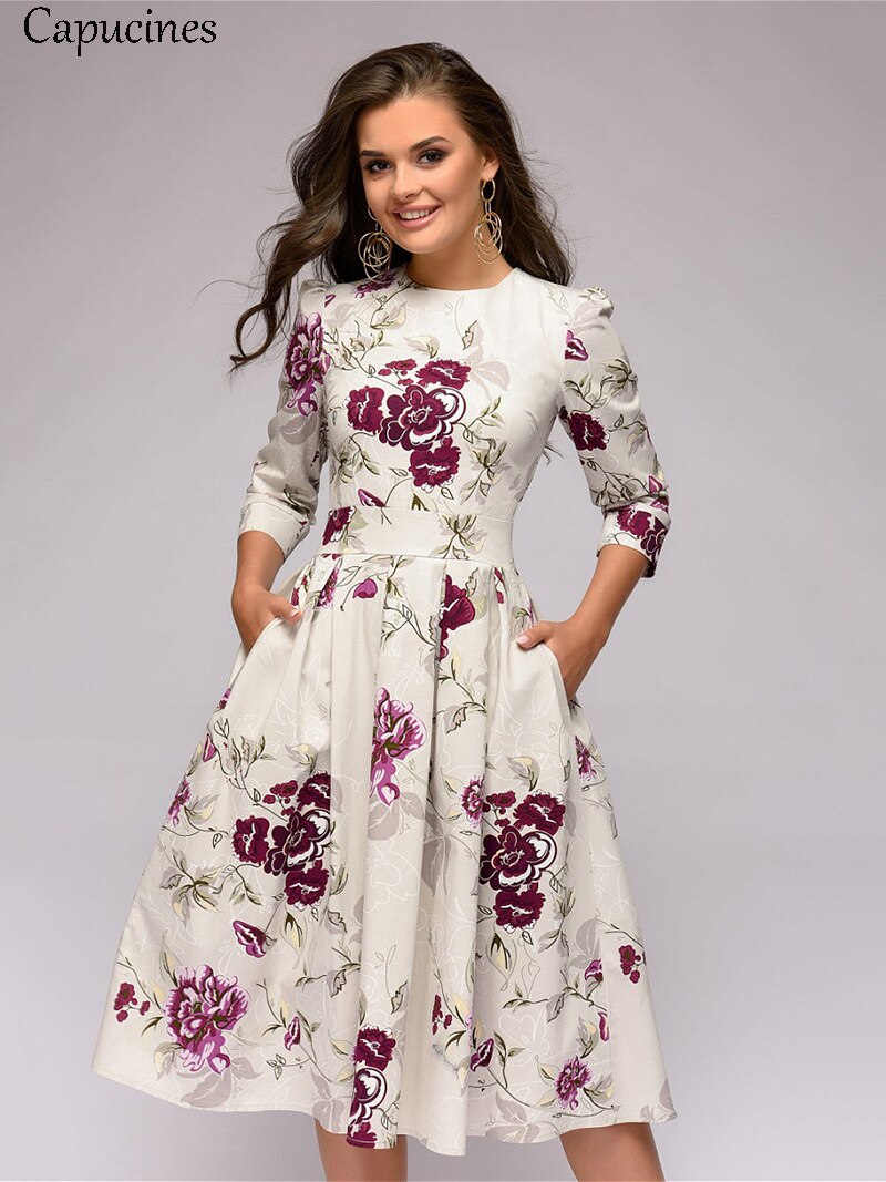 A-line Printed Dresses A-line Printed Dresses