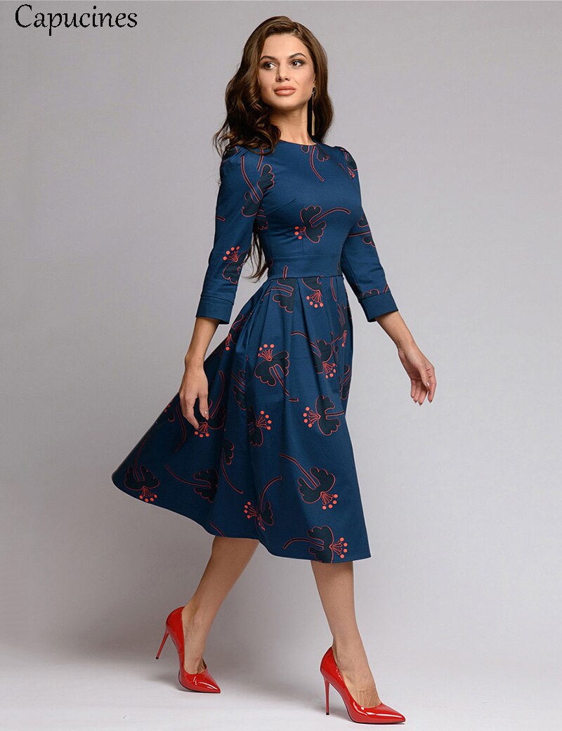 A-line Printed Dresses A-line Printed Dresses