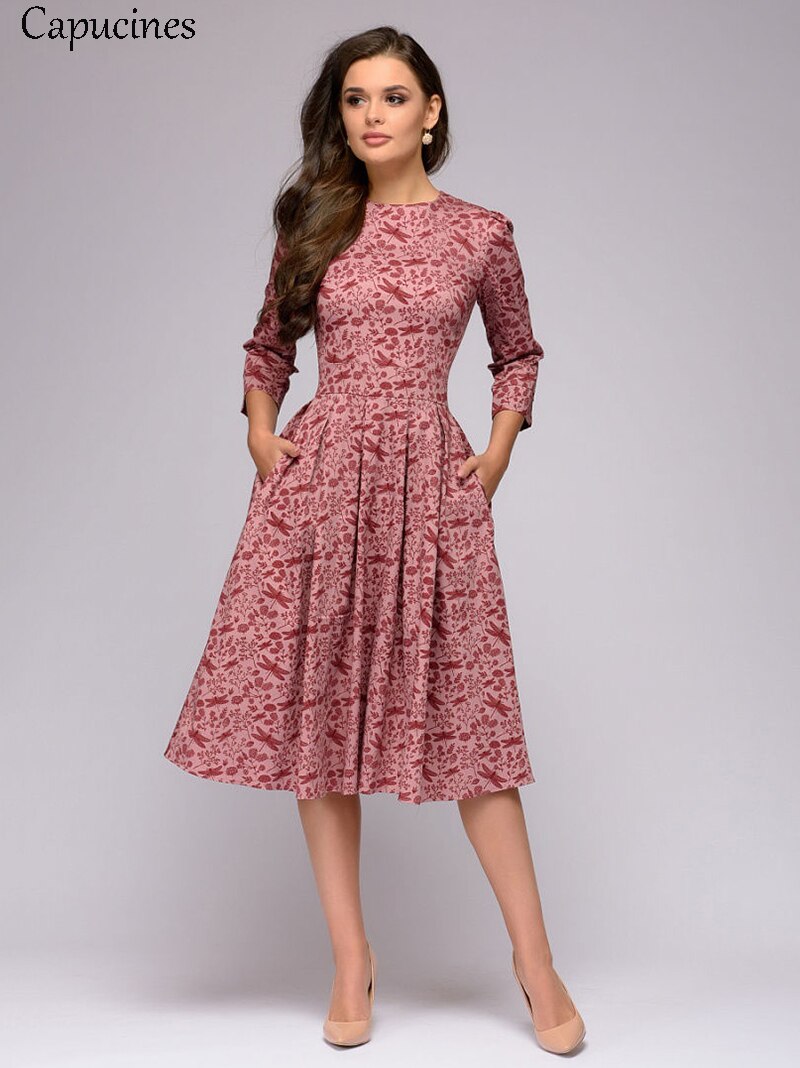 A-line Printed Dresses A-line Printed Dresses