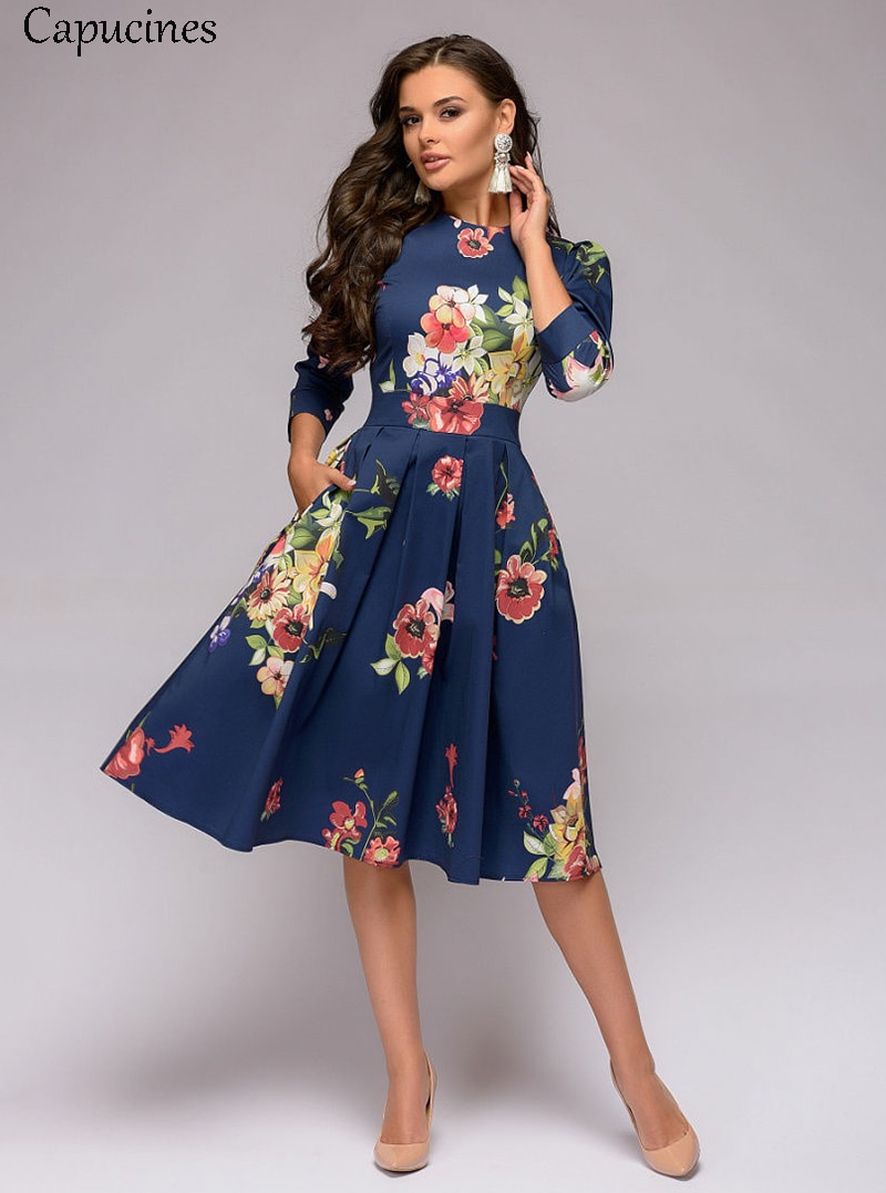 A-line Printed Dresses A-line Printed Dresses