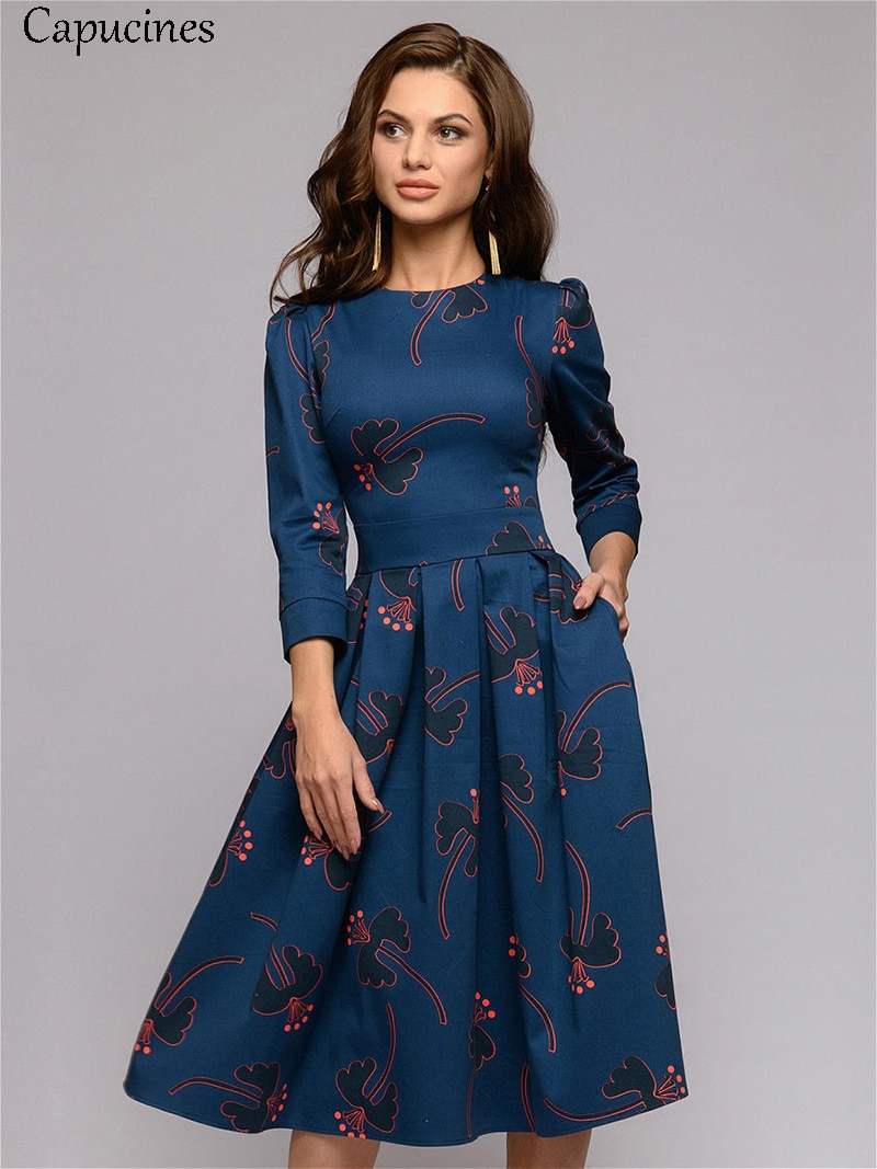 A-line Printed Dresses A-line Printed Dresses