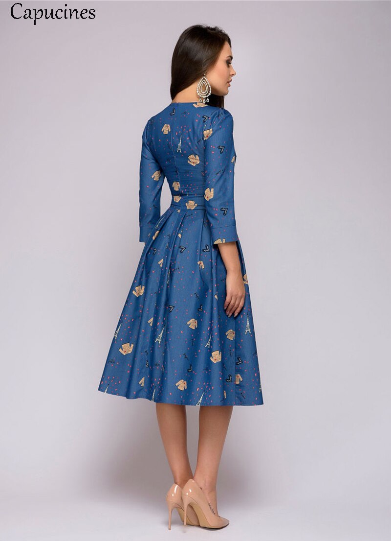 A-line Printed Dresses A-line Printed Dresses