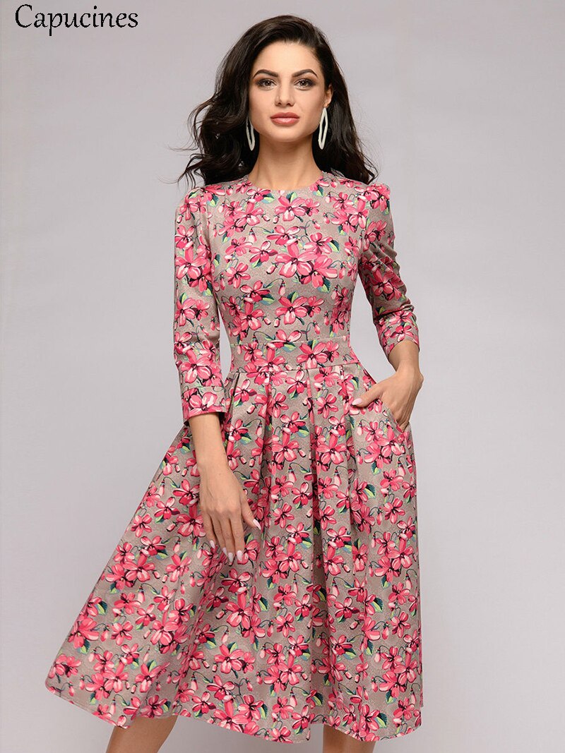 A-line Printed Dresses A-line Printed Dresses