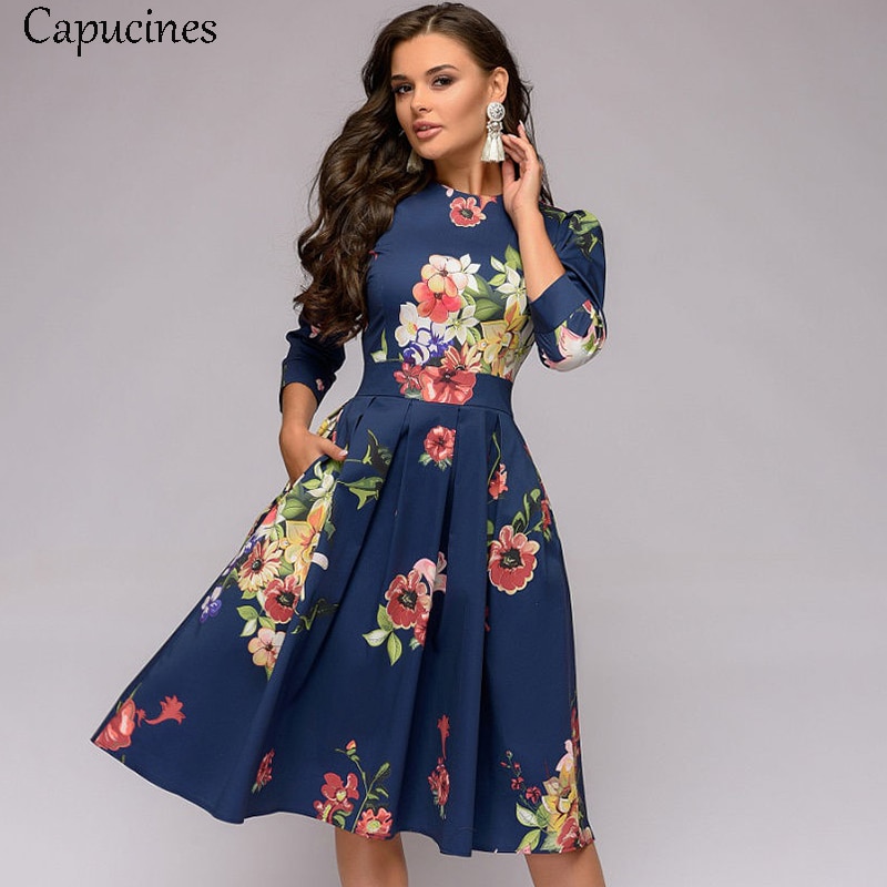 A-line Printed Dresses A-line Printed Dresses