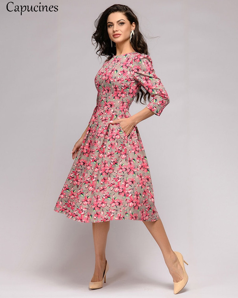 A-line Printed Dresses A-line Printed Dresses