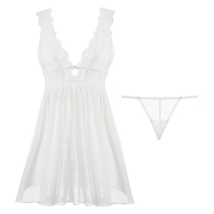 V-Neck Sexy Nightdress V-Neck Sexy Nightdress