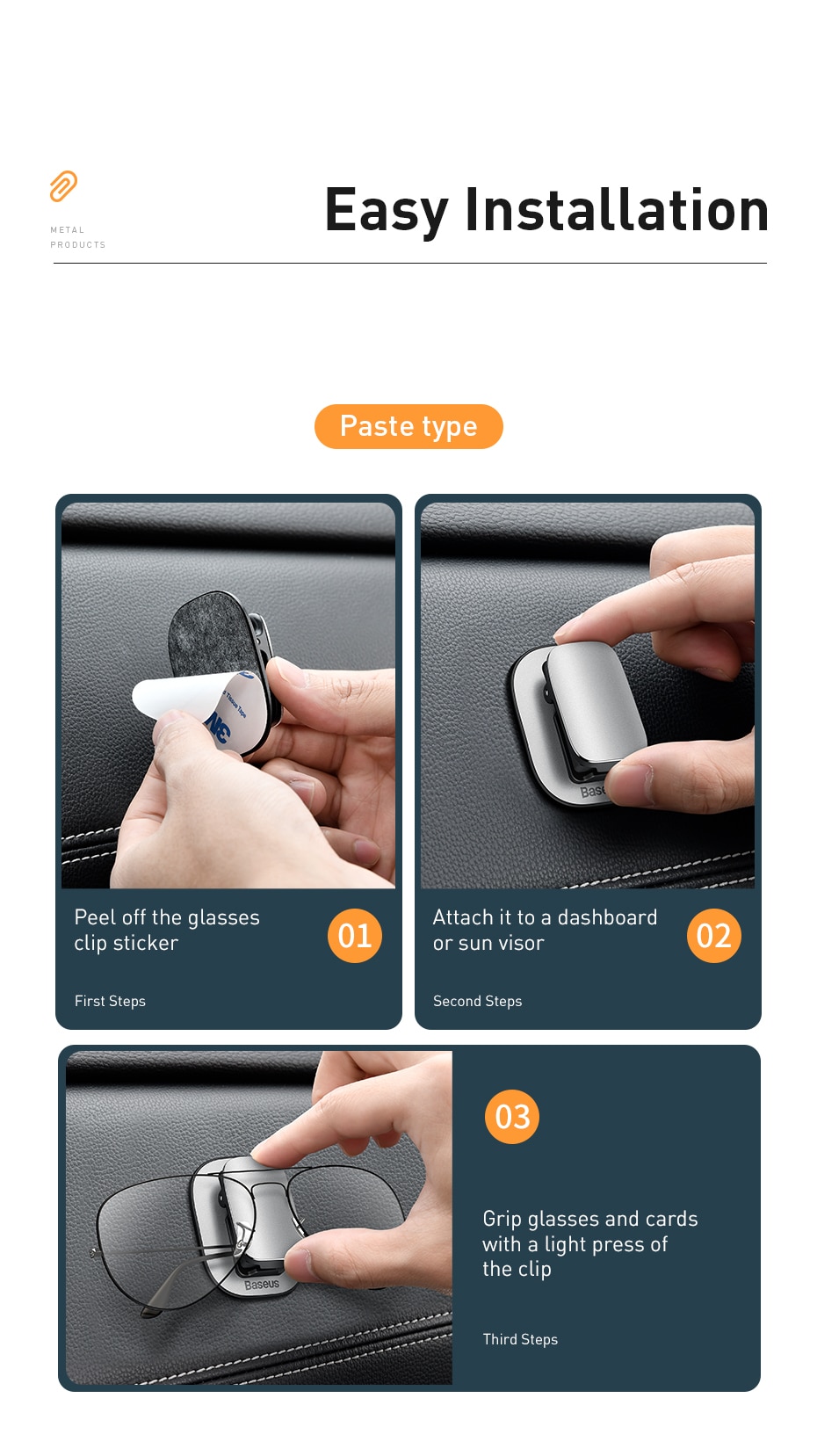 Sunglasses Holder for Cars