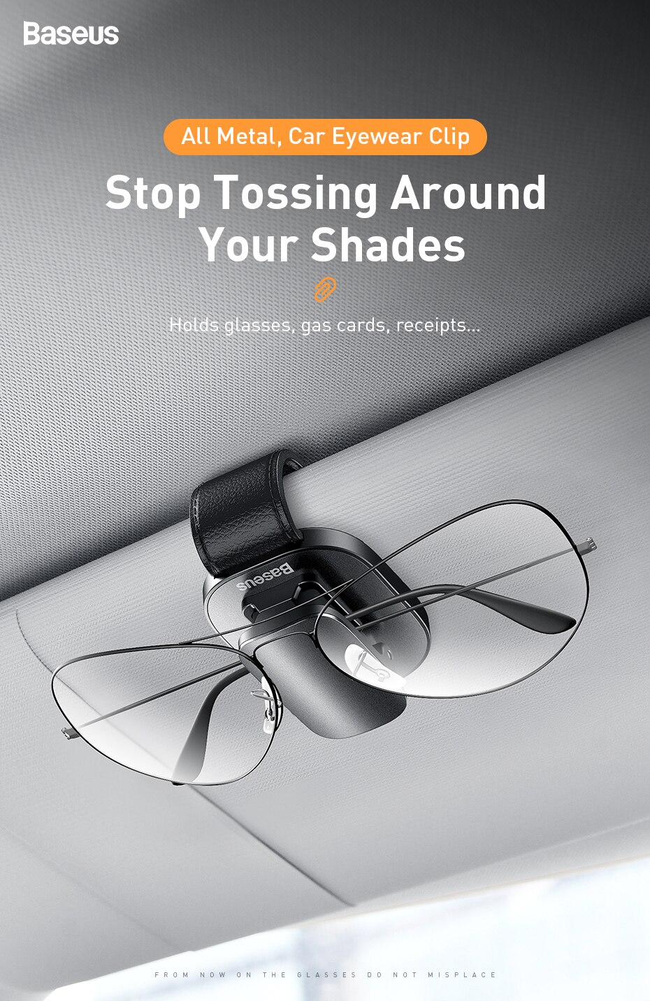 Sunglasses Holder for Cars