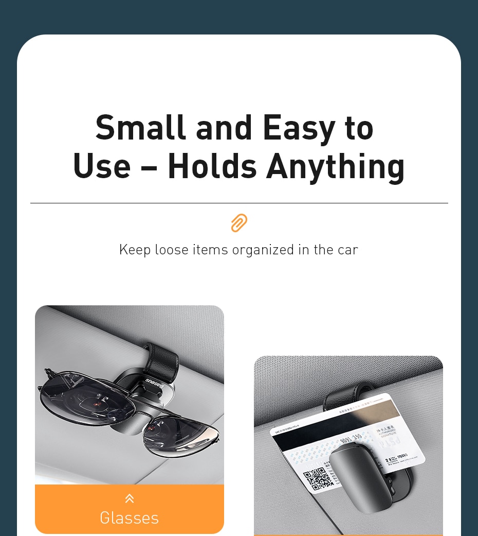 Sunglasses Holder for Cars