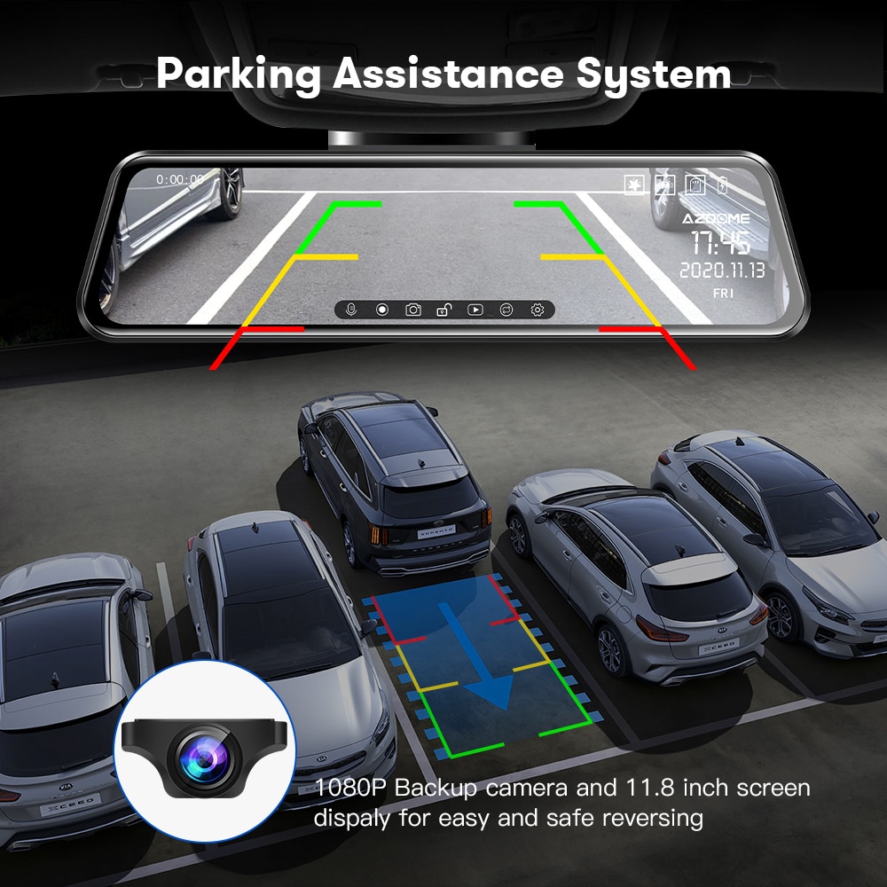 Front and Rear Dual Dash Camera for Cars Front and Rear Dual Dash Camera for Cars