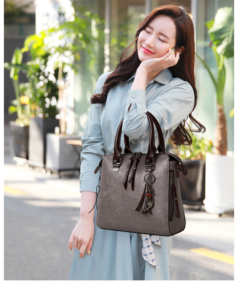 Leather4pcs/Set Handbag