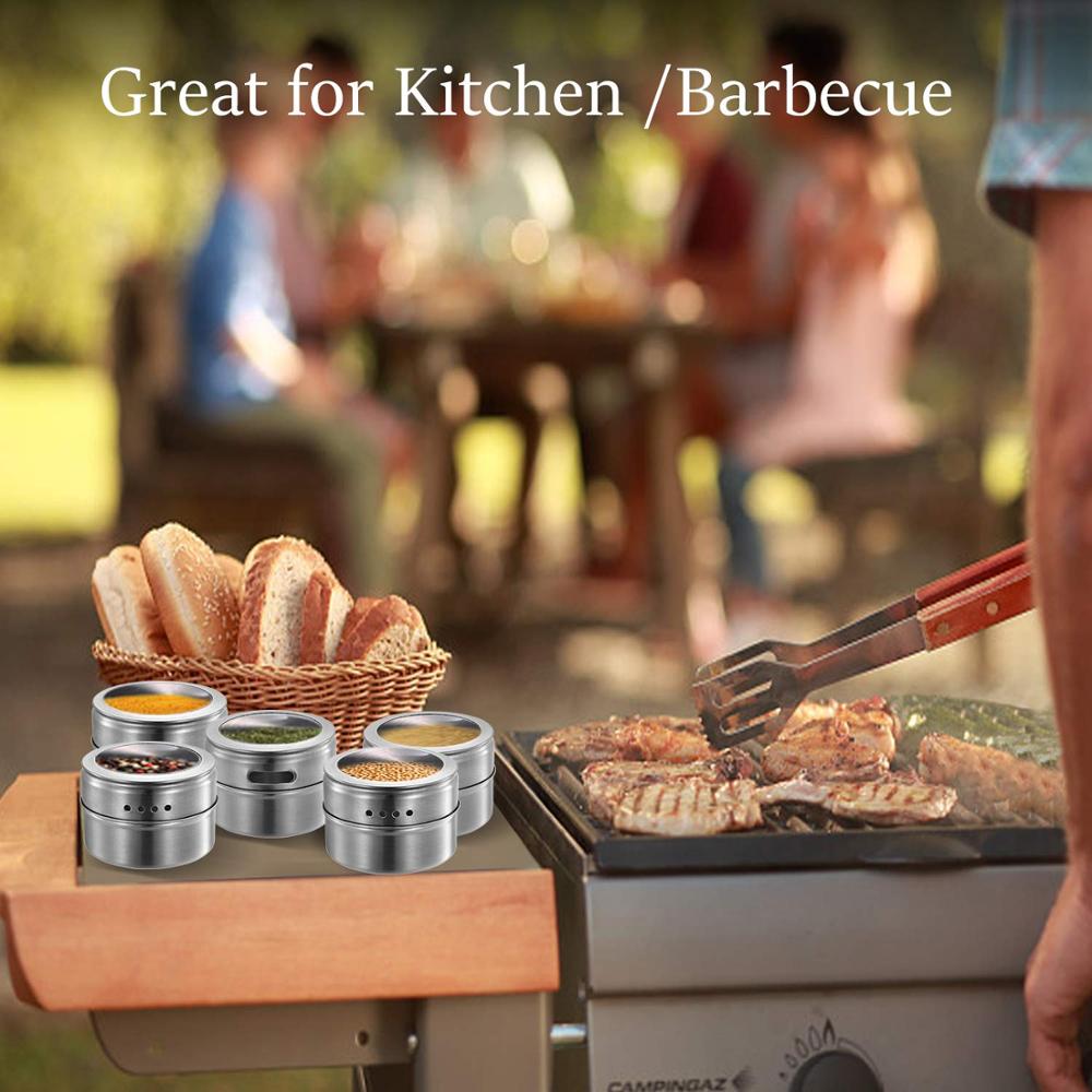 Magnetic Spice Jars Magnetic Spice Jars