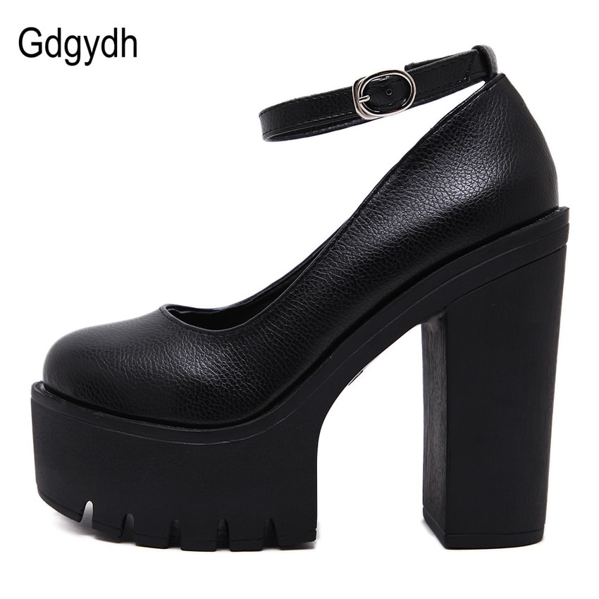 High-heeled shoes