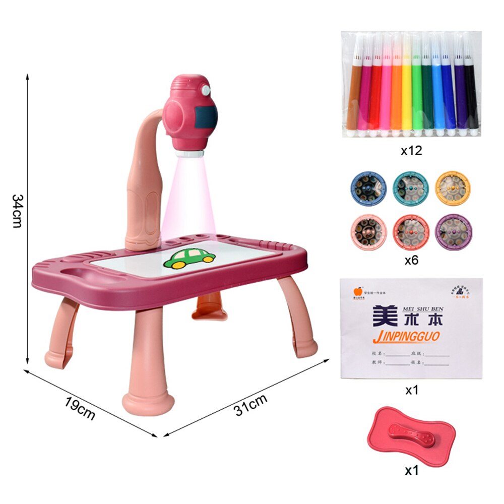 Kids Projector Drawing Table