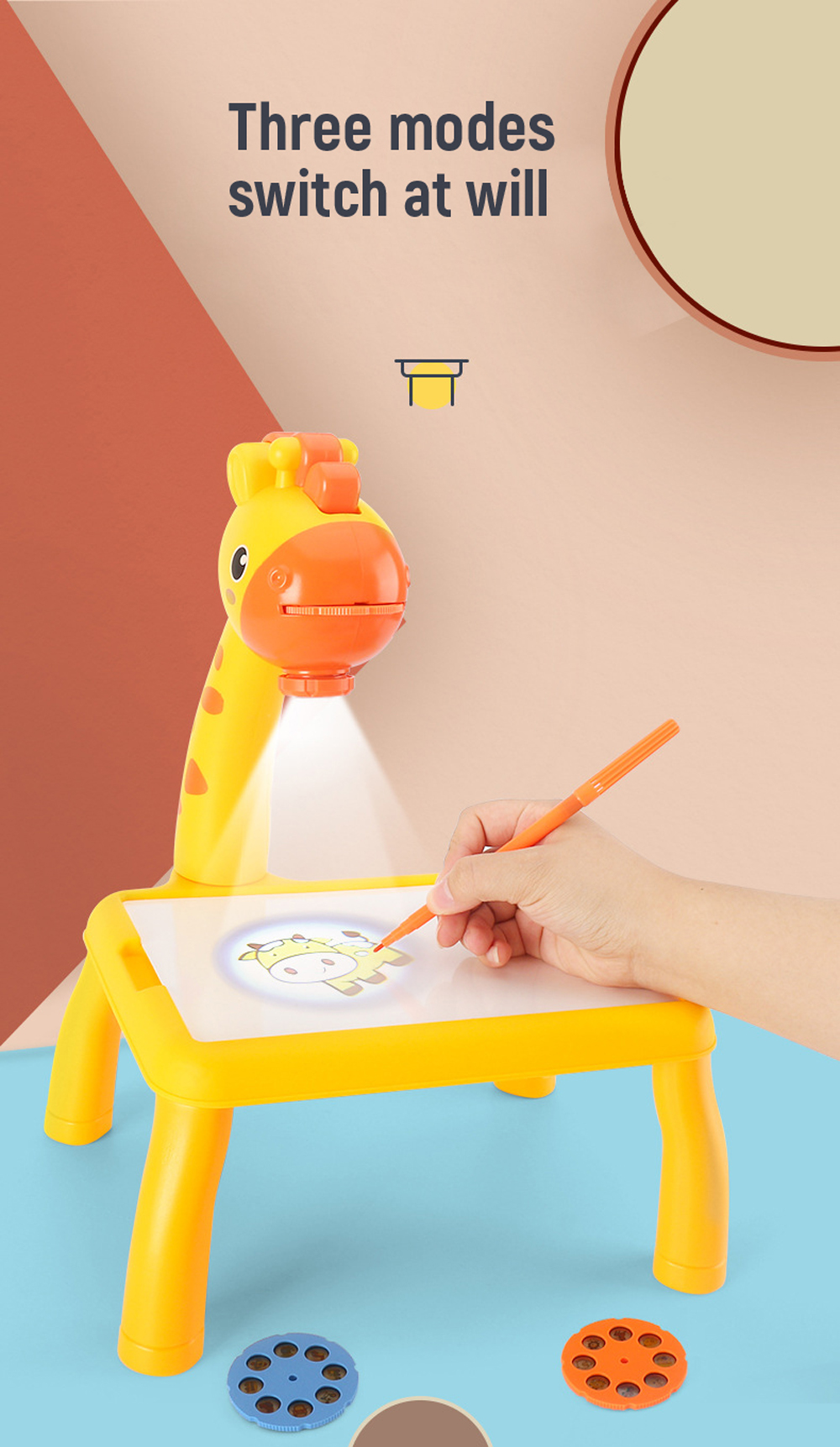 Kids Projector Drawing Table
