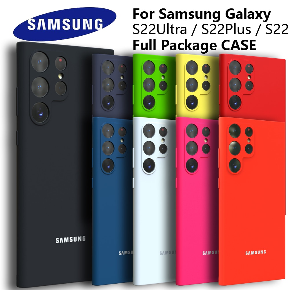 Samsung Galaxy S22 S22 Plus S22 Ultra Case Silky Silicone Cover