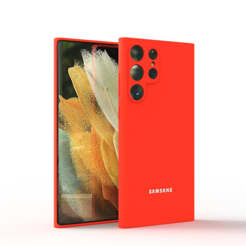 Samsung Galaxy S22 S22 Plus S22 Ultra Case Silky Silicone Cover