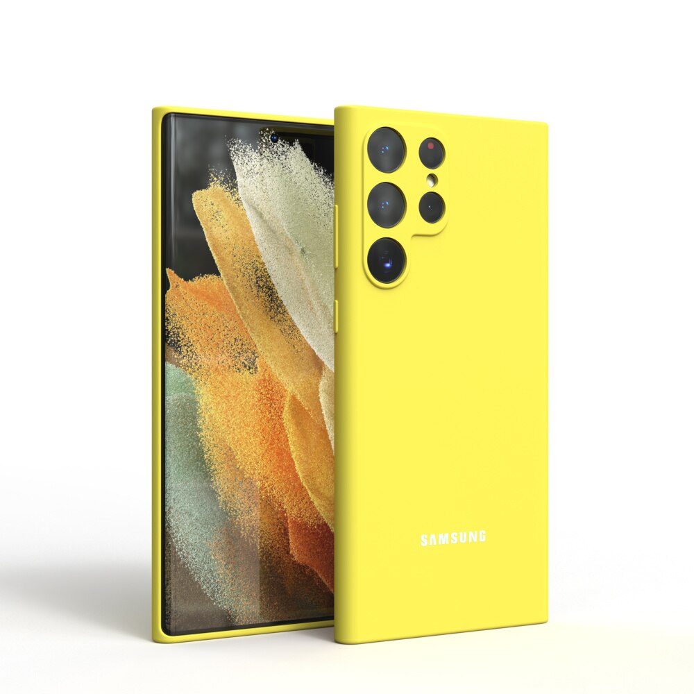 Samsung Galaxy S22 S22 Plus S22 Ultra Case Silky Silicone Cover