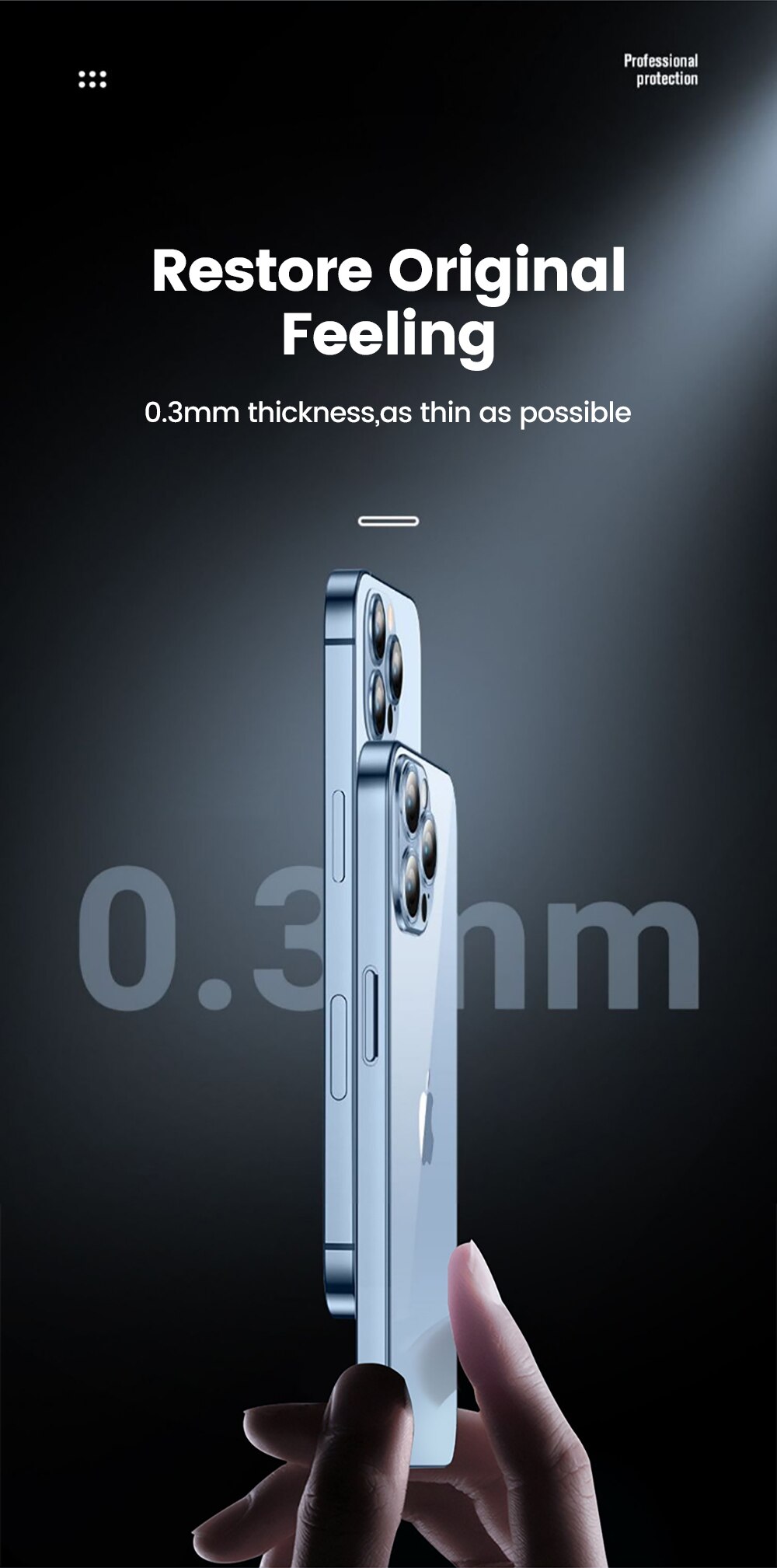 Plating Case For iPhone 13 12 Pro Max /Full Lens Cover and Shockproof