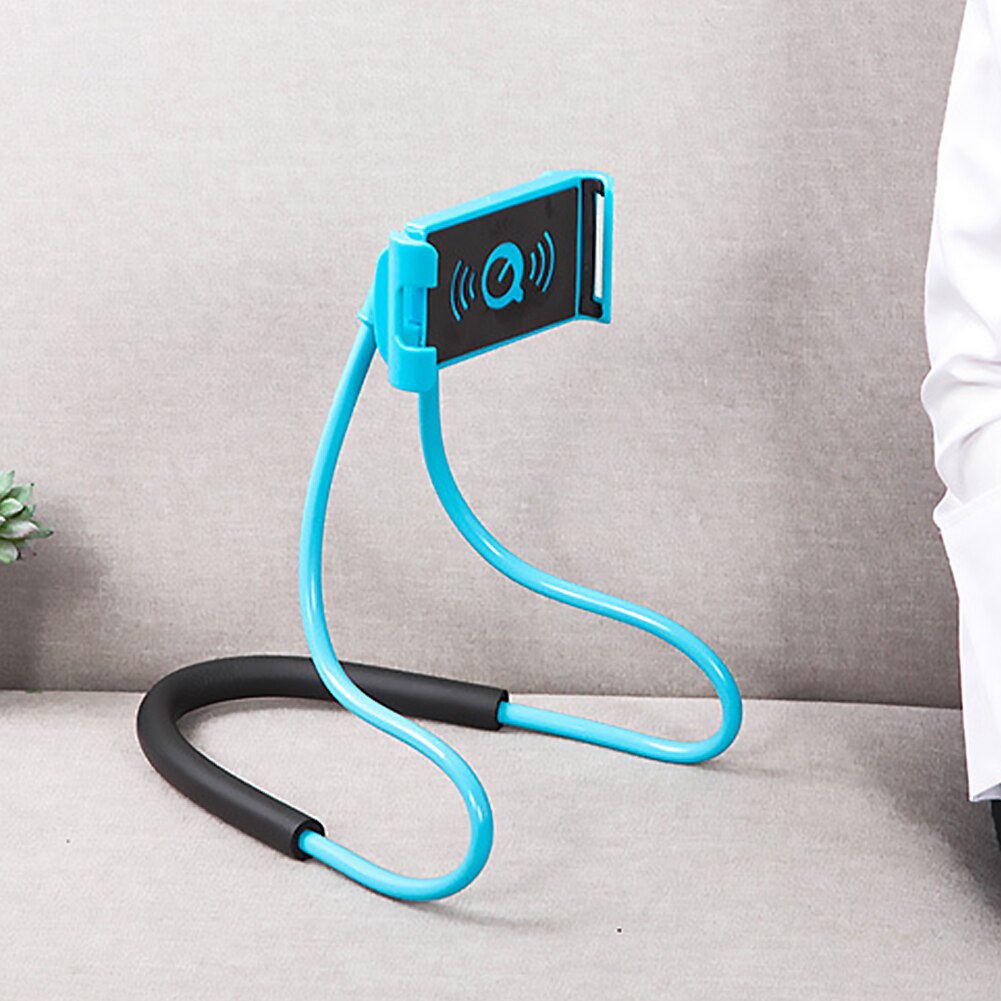 Universal Flexible Lazy Neck Hanging Holder for Mobile and Tablet Universal Flexible Lazy Neck Hanging Holder for Mobile and Tablet