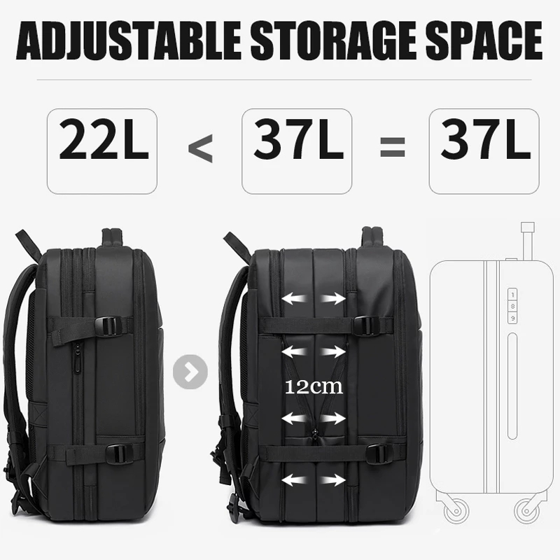 Rugzak met USB