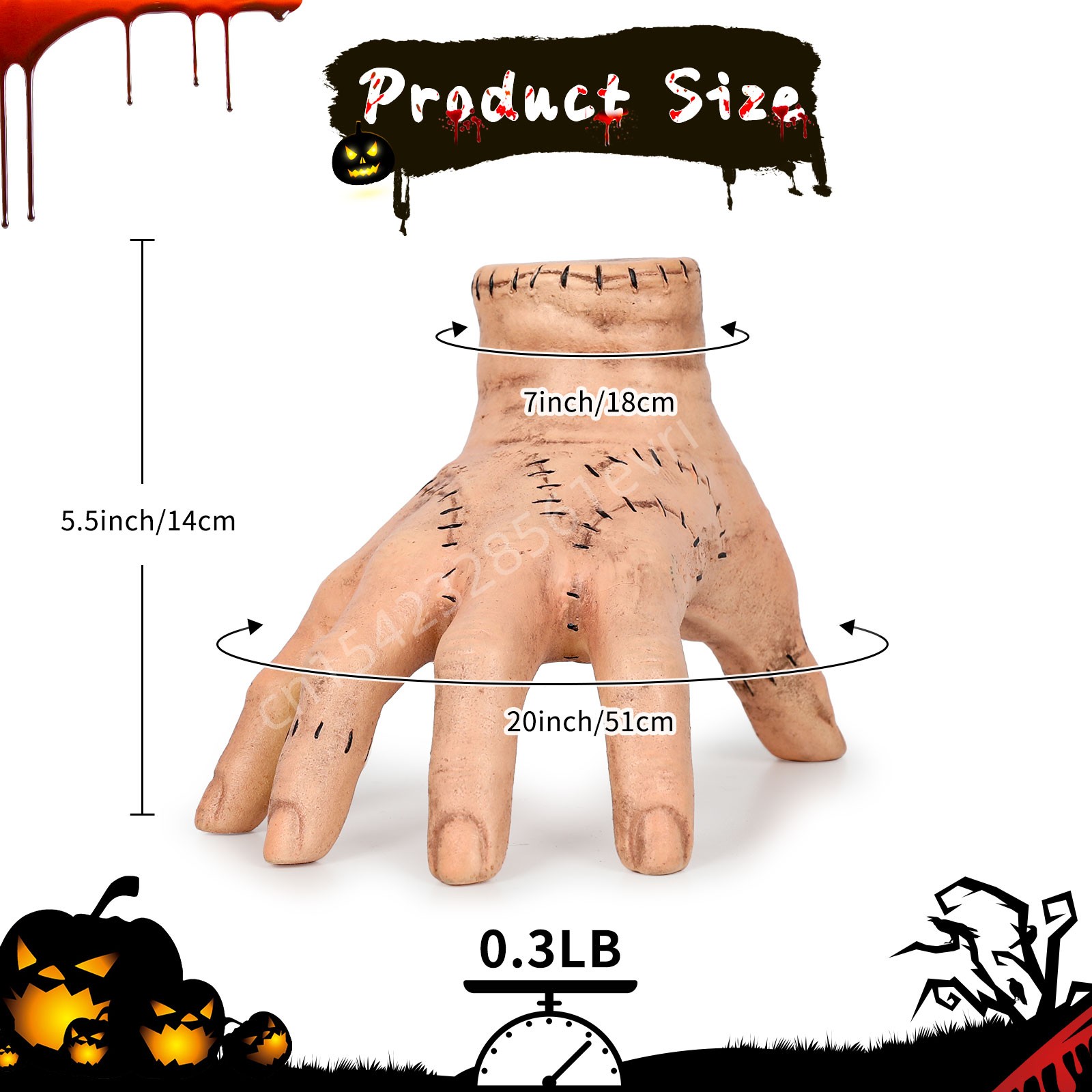 Hand Toy From Addams Family Halloween Prop Hand Toy From Addams Family Halloween Prop