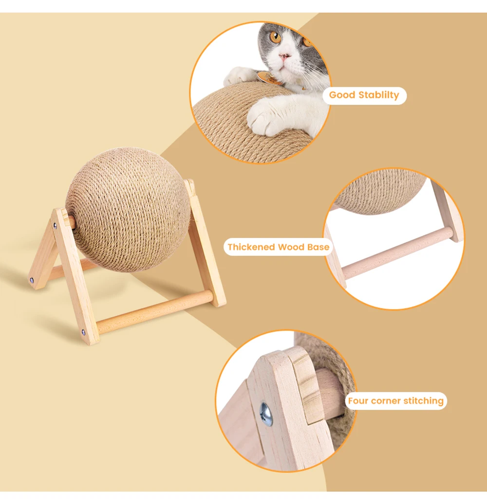 Cat Scratching Ball Toy Cat Scratching Ball Toy