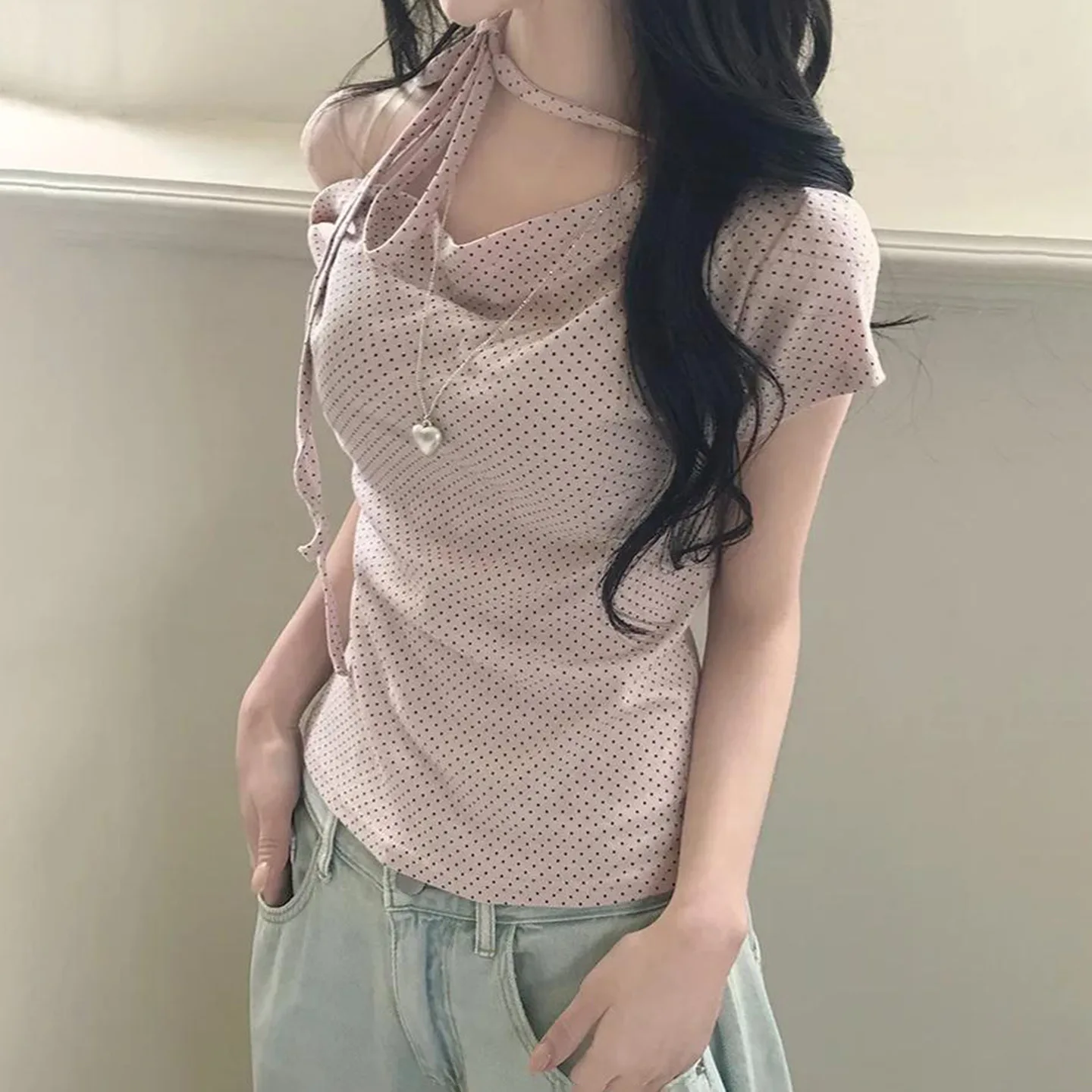 Sweet Polka Dot Prints T-Shirts