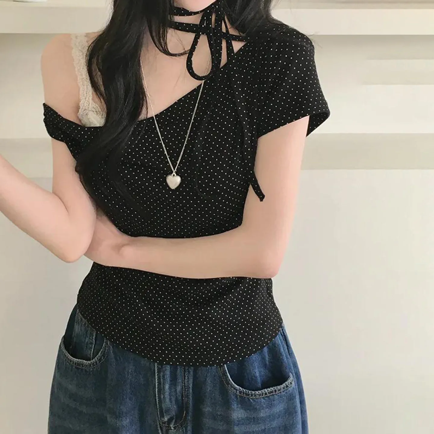 Sweet Polka Dot Prints T-Shirts