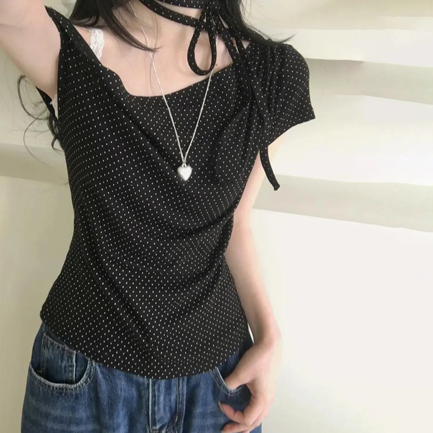 Sweet Polka Dot Prints T-Shirts